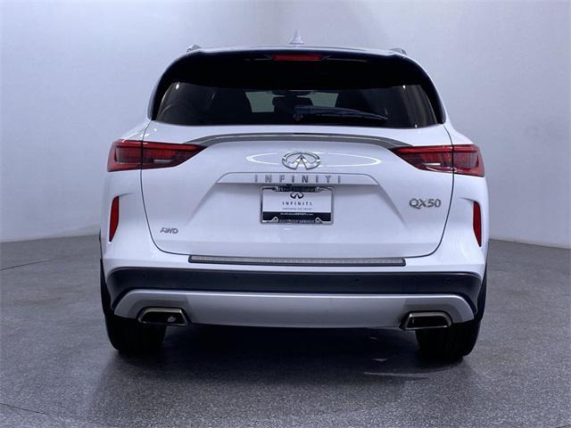 used 2021 INFINITI QX50 car, priced at $32,549