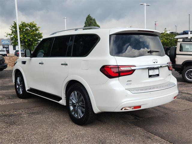 used 2022 INFINITI QX80 car, priced at $35,589