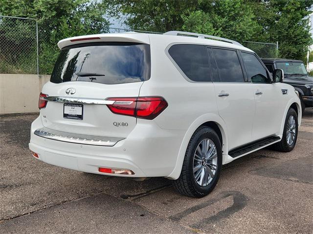 used 2022 INFINITI QX80 car, priced at $35,589