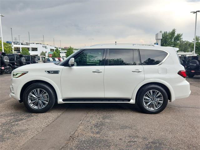 used 2022 INFINITI QX80 car, priced at $35,589
