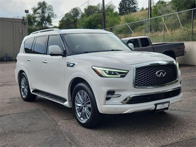 used 2022 INFINITI QX80 car, priced at $35,589