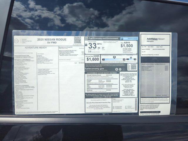 new 2025 Nissan Rogue car, priced at $31,441