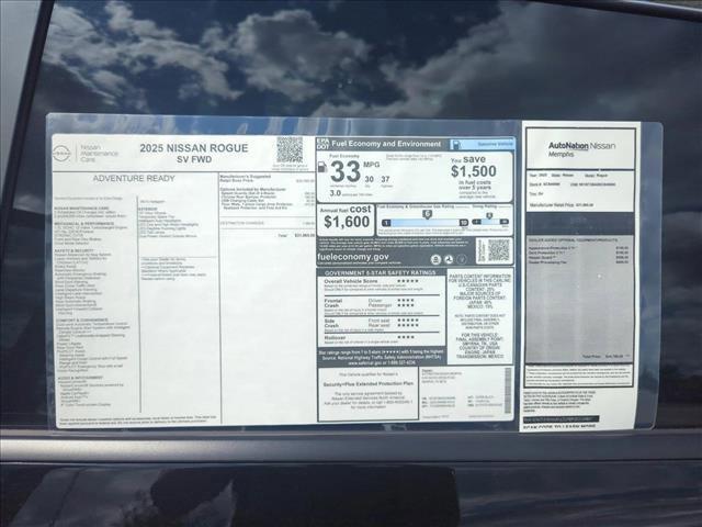 new 2025 Nissan Rogue car, priced at $29,291