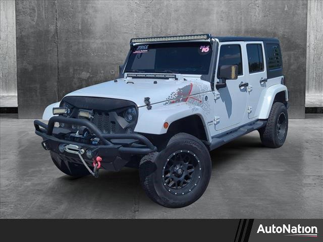 used 2016 Jeep Wrangler Unlimited car, priced at $20,238