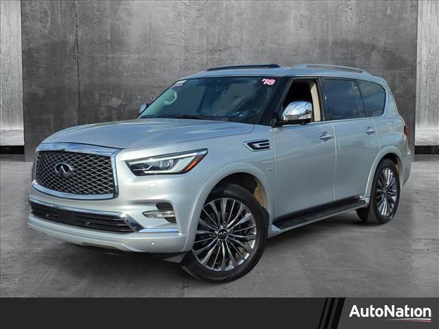 used 2018 INFINITI QX80 car, priced at $27,959