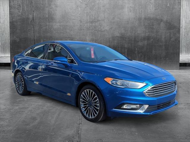 used 2017 Ford Fusion car, priced at $15,885