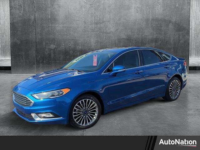 used 2017 Ford Fusion car, priced at $15,885