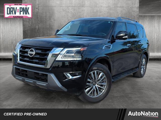 used 2023 Nissan Armada car, priced at $44,999