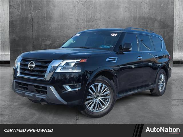 used 2021 Nissan Armada car, priced at $28,821