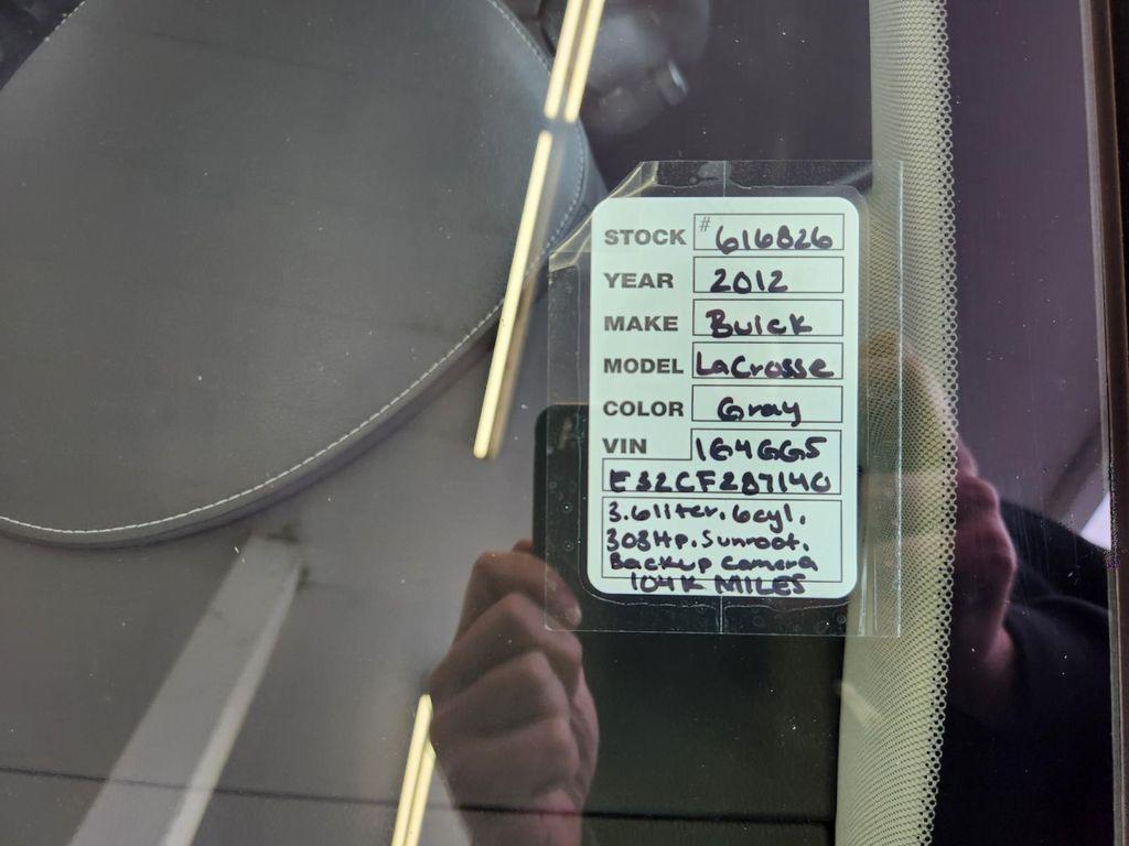 used 2012 Buick LaCrosse car, priced at $9,986