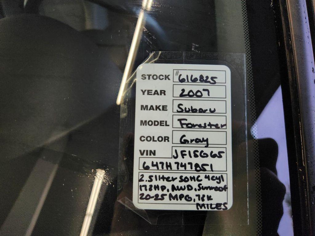 used 2007 Subaru Forester car, priced at $11,506