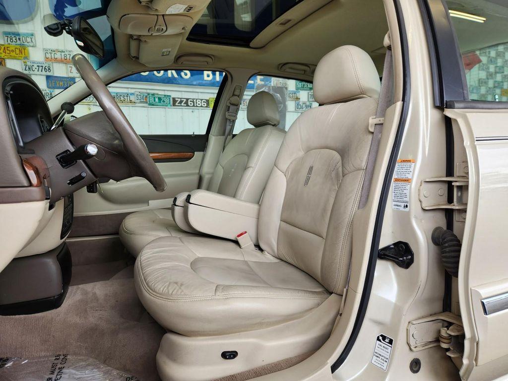 used 2002 Lincoln Continental car, priced at $6,597