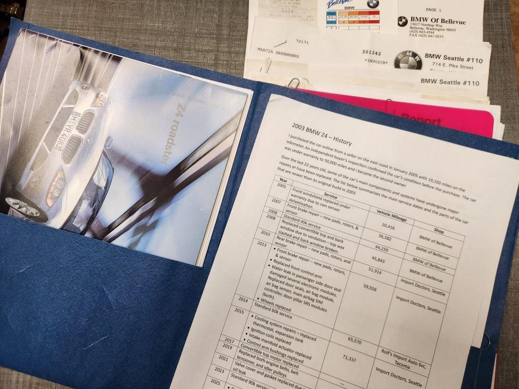 used 2003 BMW Z4 car, priced at $9,861