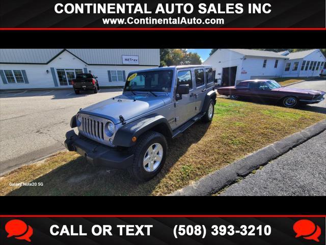 used 2018 Jeep Wrangler JK Unlimited car, priced at $22,495