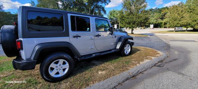 used 2018 Jeep Wrangler JK Unlimited car, priced at $22,495