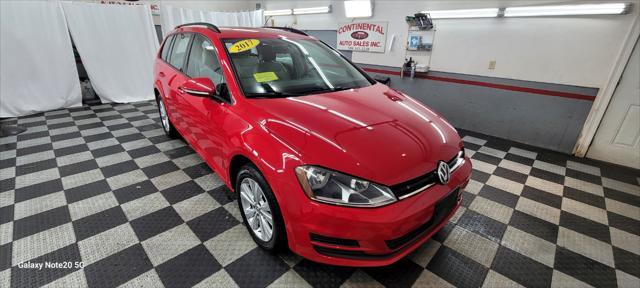 used 2017 Volkswagen Golf SportWagen car, priced at $9,995