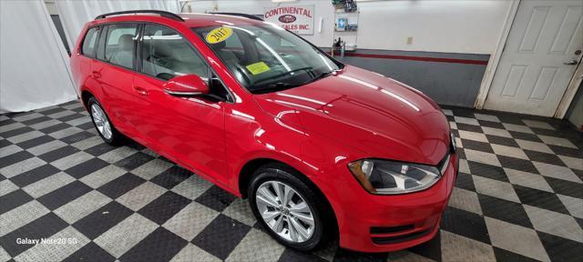 used 2017 Volkswagen Golf SportWagen car, priced at $9,995