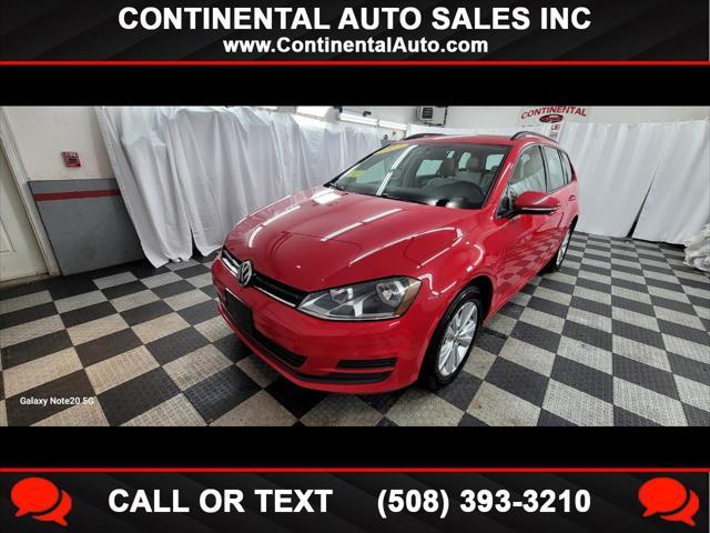 used 2017 Volkswagen Golf SportWagen car, priced at $10,195