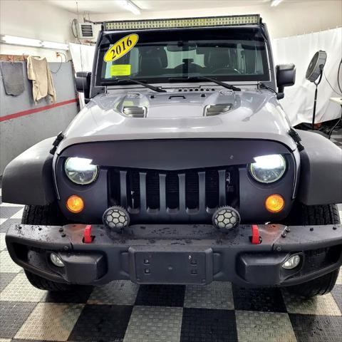 used 2016 Jeep Wrangler Unlimited car, priced at $20,995