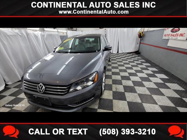 used 2013 Volkswagen Passat car, priced at $9,795