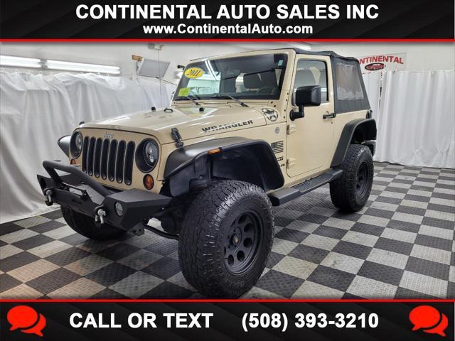 used 2011 Jeep Wrangler car, priced at $14,995