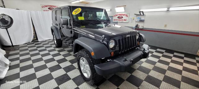 used 2011 Jeep Wrangler Unlimited car, priced at $18,995