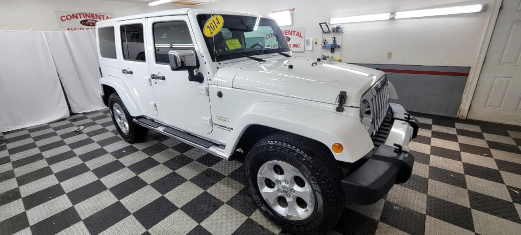 used 2014 Jeep Wrangler Unlimited car, priced at $19,495