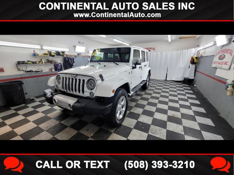 used 2014 Jeep Wrangler Unlimited car, priced at $19,495