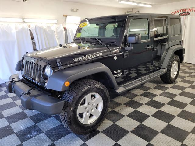 used 2017 Jeep Wrangler Unlimited car, priced at $17,995