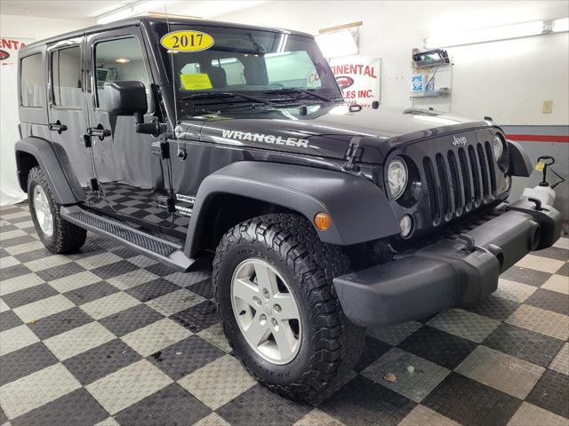 used 2017 Jeep Wrangler Unlimited car, priced at $17,995