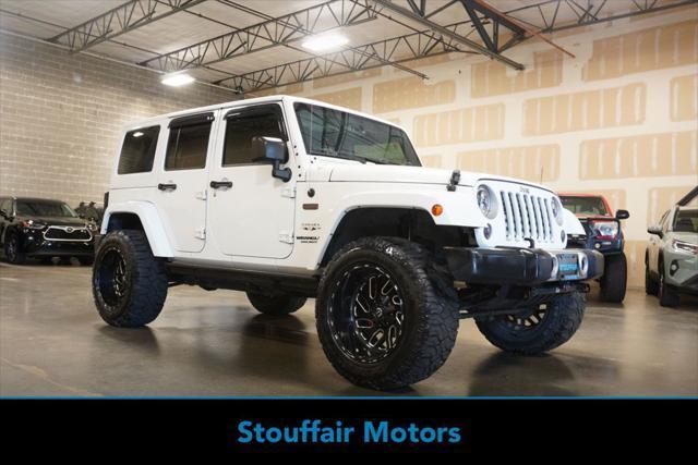 used 2017 Jeep Wrangler Unlimited car, priced at $23,991