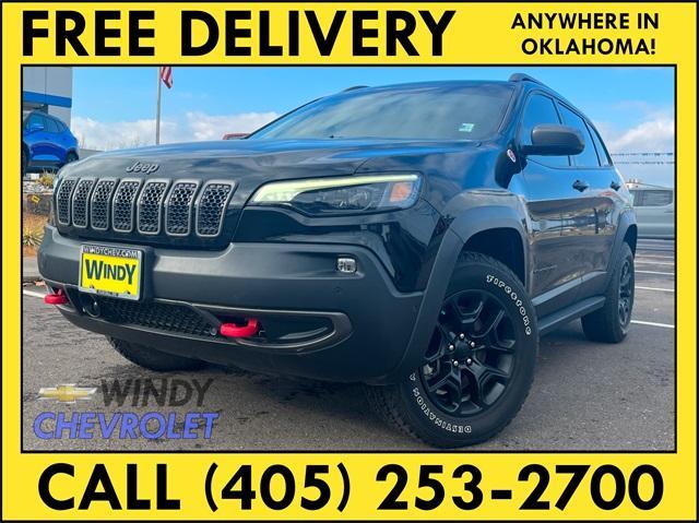 used 2021 Jeep Cherokee car, priced at $27,549