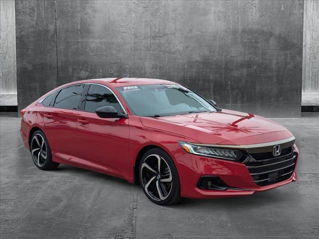 used 2021 Honda Accord car, priced at $22,471