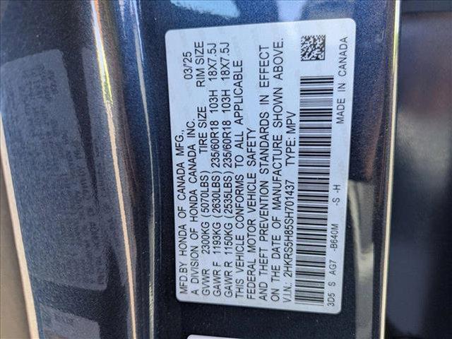 new 2025 Honda CR-V Hybrid car, priced at $37,444