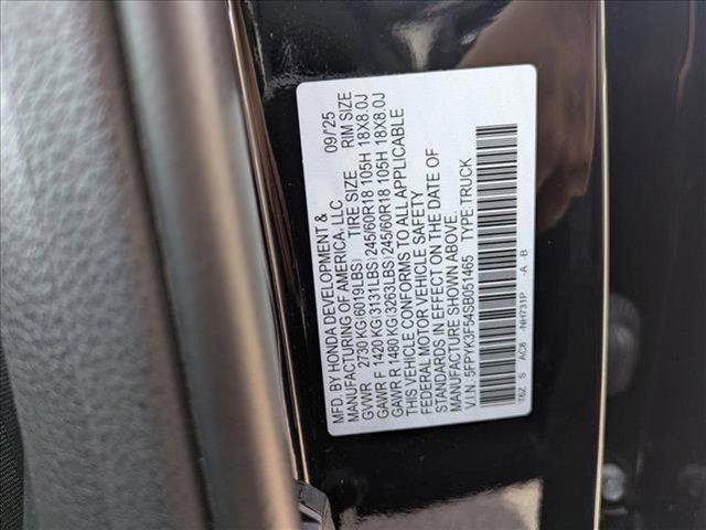 new 2025 Honda Ridgeline car, priced at $42,213