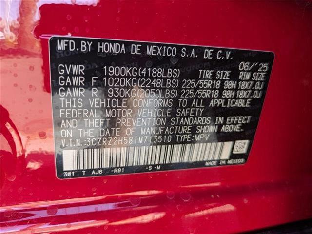 new 2026 Honda HR-V car, priced at $29,790