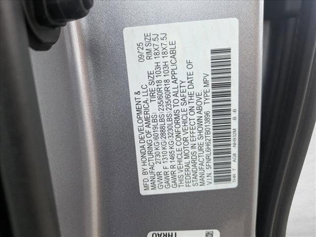 new 2026 Honda Odyssey car, priced at $43,790