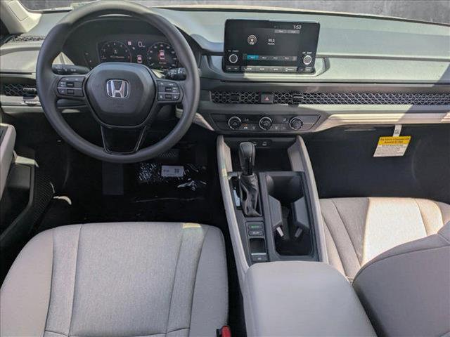 new 2025 Honda Accord car, priced at $29,445