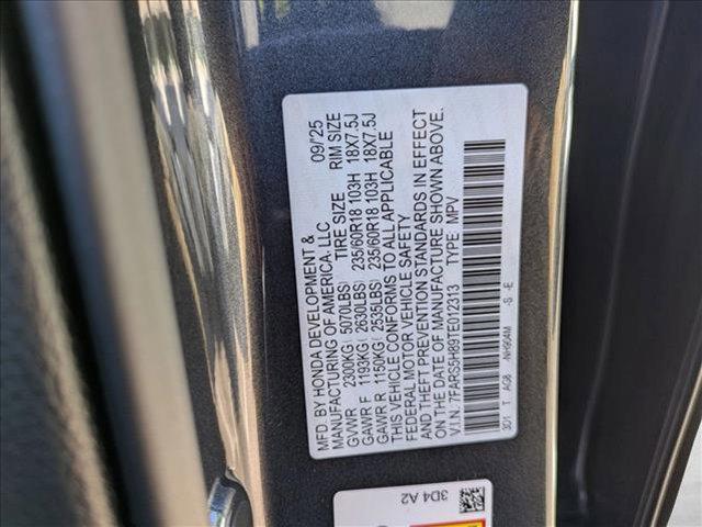 new 2026 Honda CR-V Hybrid car, priced at $38,528