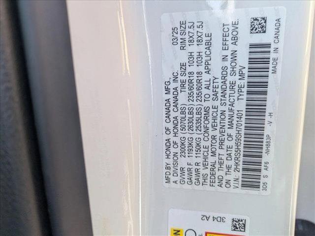 new 2025 Honda CR-V Hybrid car, priced at $35,178