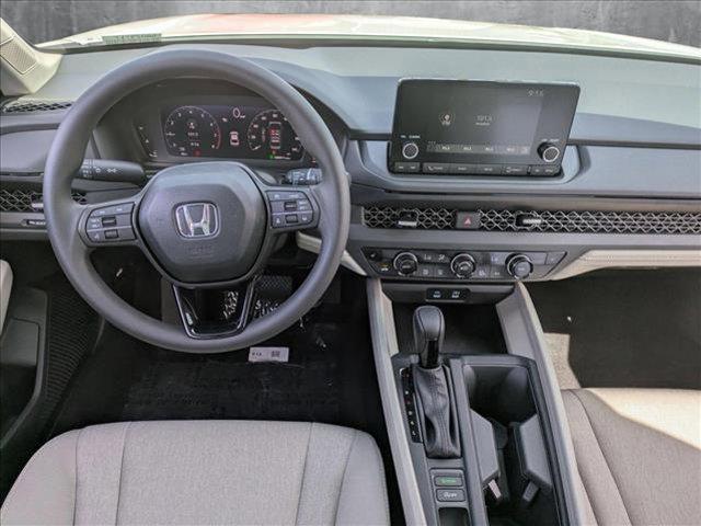 new 2025 Honda Accord car, priced at $30,996