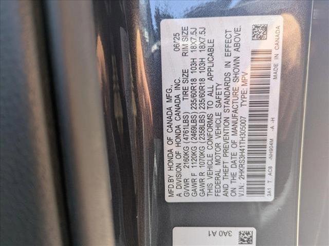 new 2026 Honda CR-V car, priced at $33,303