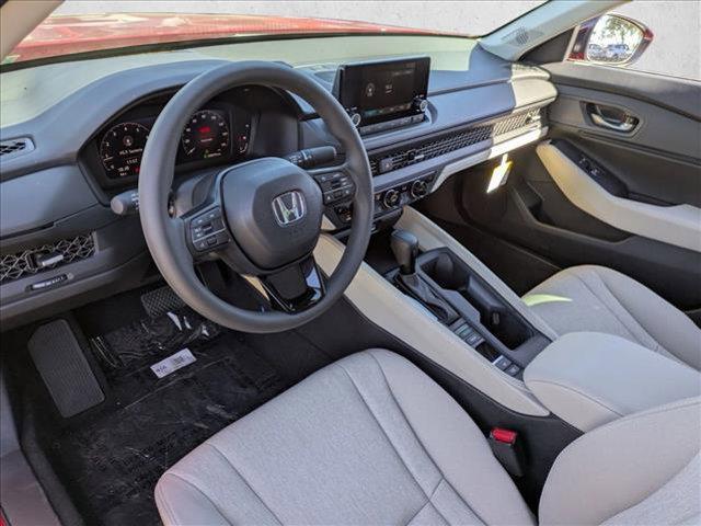 new 2025 Honda Accord car, priced at $30,996