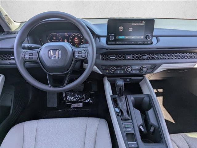 new 2025 Honda Accord car, priced at $30,996