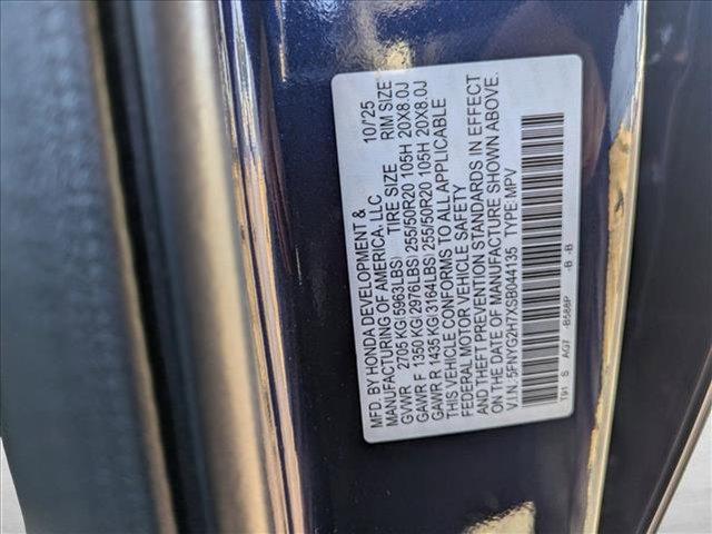 new 2025 Honda Pilot car, priced at $47,464