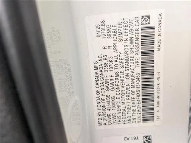 used 2025 Honda Civic Hybrid car, priced at $27,998