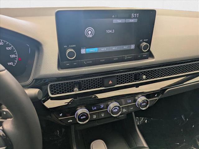 used 2025 Honda Civic Hybrid car, priced at $27,998