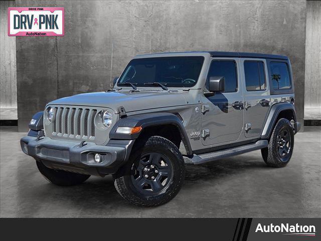 used 2020 Jeep Wrangler Unlimited car, priced at $23,990