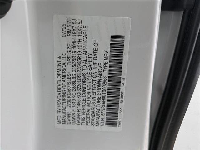 new 2026 Honda Odyssey car, priced at $46,873