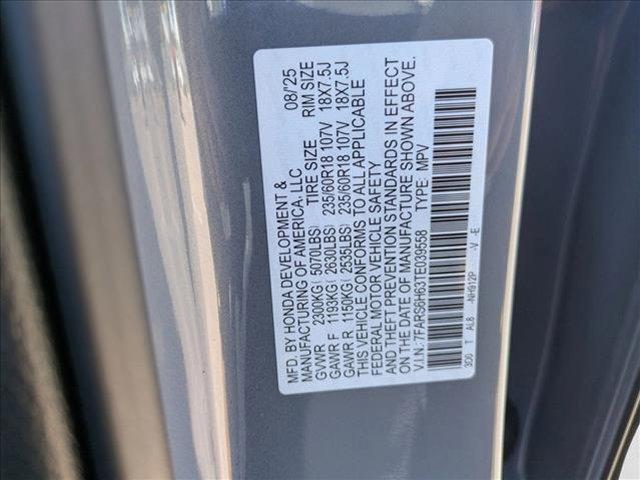 new 2026 Honda CR-V Hybrid car, priced at $39,032